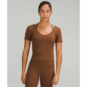 Lululemon Align T-Shirt in Roasted Brown